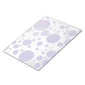 Blueberry Smear Polka Dot Notizblock (angewinkelt)