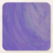 Blueberry Smear Rechteckiger Pappuntersetzer (Vorderseite)