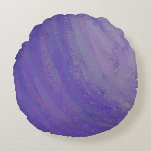 Blueberry Smear Rundes Kissen