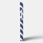 Blueberry Southern Hütte Chevrons Case-Mate iPhone Hülle (Rückseite / Links)