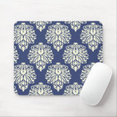 Blueberry Southern Hütte Damask Mousepad (Mit Mouse)