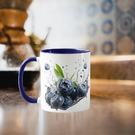 Blueberry Splash Tasse