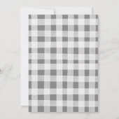 Blueberry Strawberry Baby Brunch Babydusche Einladung (Rückseite)