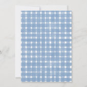 Blueberry Strawberry Berry Sweet Baby Dusche Einladung (Rückseite)