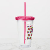 Blueberry & Strawberry Smoothie Acryltrinkbecher (Rechts)