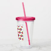 Blueberry & Strawberry Smoothie Acryltrinkbecher (Links)