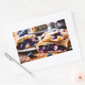 Blueberry Strudels Rechteckiger Aufkleber (Umschlag)