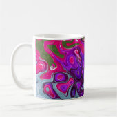 Blueberry Swirl White Stein Kaffeetasse (Links)
