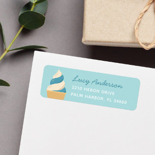 Blueberry Swirt Ice Cream Rücksendeadresse