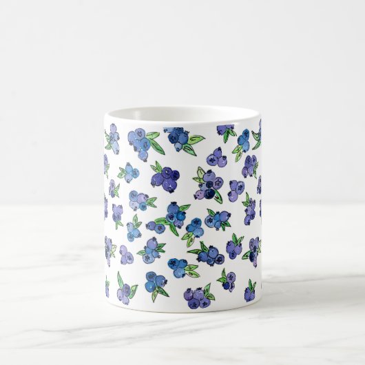 Blueberry-Tasse Kaffeetasse (Mittel)