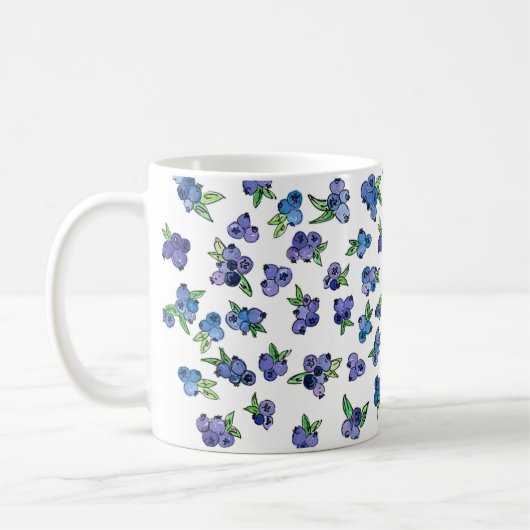 Blueberry-Tasse Kaffeetasse (Links)