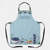 Blueberry-Thema überall in der Print-Schürze Schürze (Vorderseite)