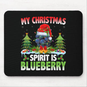 Blueberry Trading Weihnachtsmannmütze - Weihnachts Mousepad