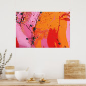 "Blueberry Tree Detail" Poster (Küche)