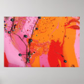 "Blueberry Tree Detail" Poster (Vorne)