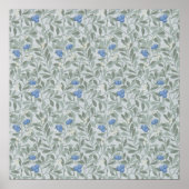 Blueberry Tree, William Morris Poster (Vorne)