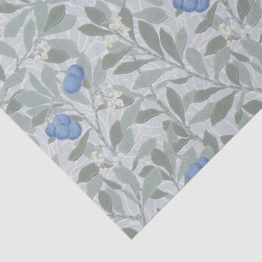 Blueberry Tree, William Morris Seidenpapier (Detail)