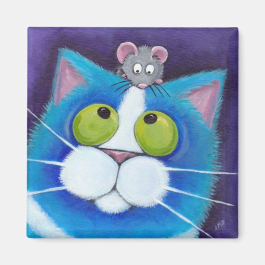 Blueberry und Wee Mousey Magnet (Vorne)