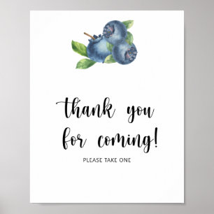 Blueberry - Vielen Dank für Ihr Kommen Poster