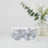 Blueberry Visitenkarte (Stehend Vorderseite)