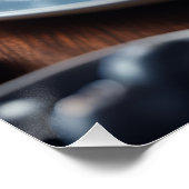 Blueberry Waffles Poster (Ecke)