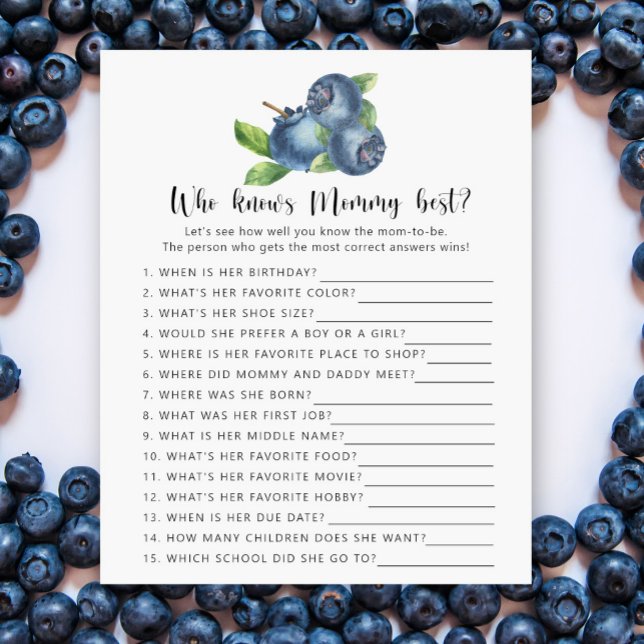 Blueberry - Wer Mami am besten kennt (Von Creator hochgeladen)