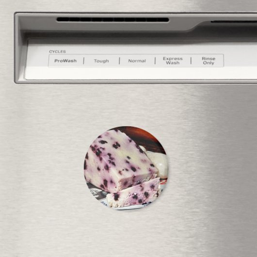 Blueberry White Stilton Magnet (In Situ (Geschirrspüler))