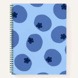 Blueberry Wild Notebook Cover - Titel & Beschreibu Notizblock