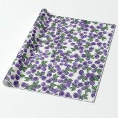 Blueberry Wrapping Paper Geschenkpapier (Ungerollt)