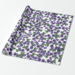 Blueberry Wrapping Paper Geschenkpapier