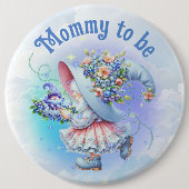 Blueberry wünscht Gnome Kisses Bash Button (Vorderseite)