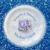 Blueberry wünscht Gnomery Kisses Shower Paper Plat Pappteller
