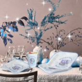 Blueberry wünscht Gnomery Kisses Shower Paper Plat Pappteller