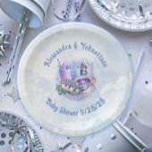 Blueberry wünscht Gnomery Kisses Shower Paper Plat Pappteller