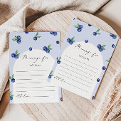 BlueBery Bery - erste Kapselnachricht