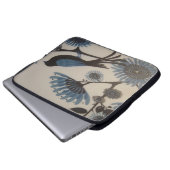 BLUEBILE BLUME LAPTOPSCHUTZHÜLLE (Vorne Knopf)
