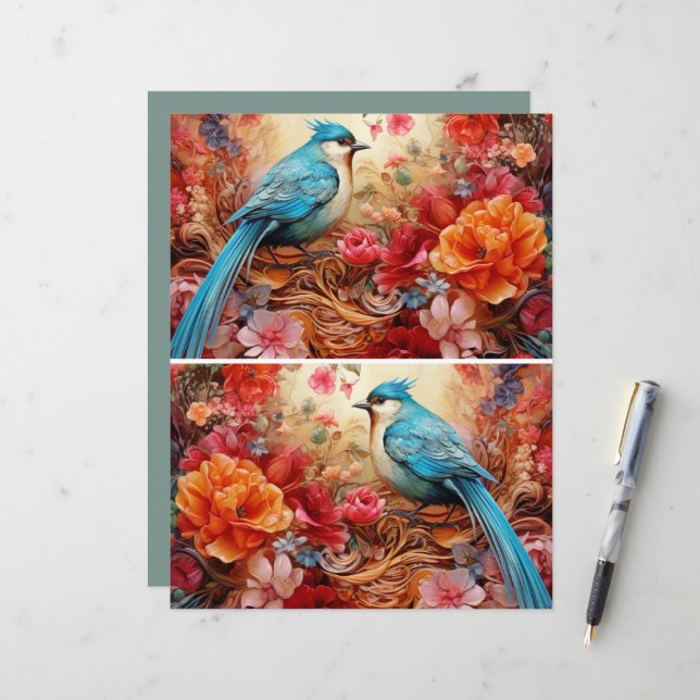 BlueBird 1b (Vorderseite/Rückseite Beispiel)