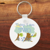 Bluebird 2. Geburtstagsgeschenke und Geschenke Schlüsselanhänger (Vorderseite)