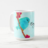 Bluebird - Alles arbeitet immer für mich Kaffeetasse (Vorderseite Links)