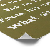 Bluebird-Angebot Poster (Ecke)