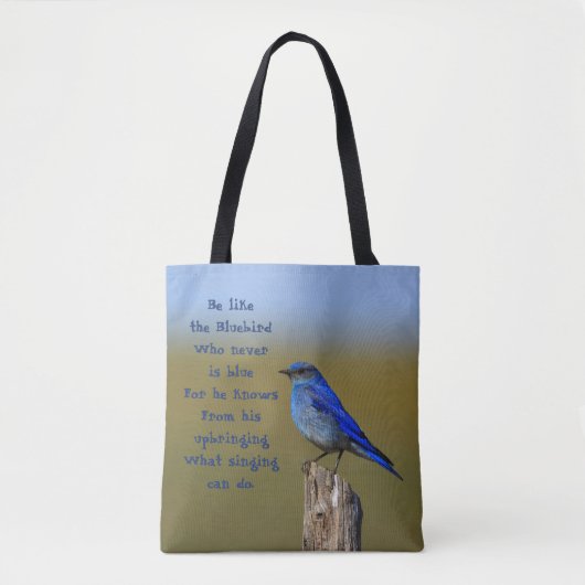 Bluebird-Angebot Tasche (Vorderseite)