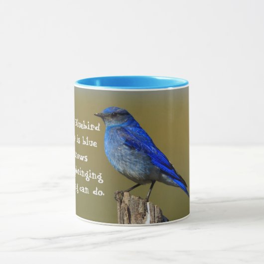 Bluebird-Angebot Tasse (Zentrum)