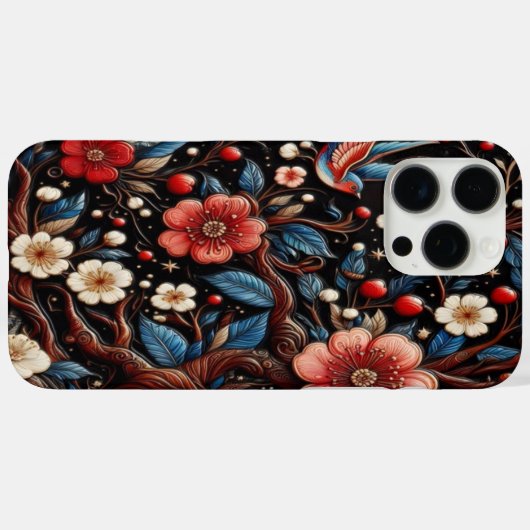 Bluebird Artwork Case-Mate iPhone Hülle (Rückseite (Horizontal))