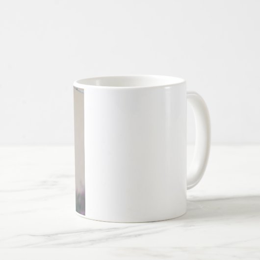 Bluebird auf Branch Eastern Bluebird Liebhaber Kaffeetasse (VorderseiteRechts)