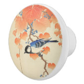 Bluebird auf einem Paulownia Tree Keramikknauf (Rechts)