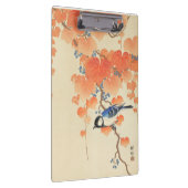 Bluebird auf einem Paulownia Tree Klemmbrett (Rechts)