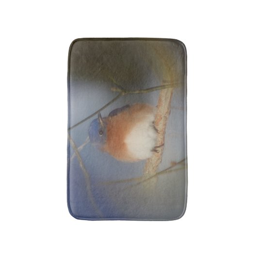 Bluebird Badematte (Vorderseite Vertikal)