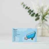 Bluebird behalte Touch Visitenkarte (Stehend Vorderseite)