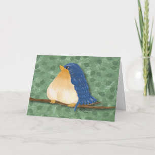 Bluebird Birthday Card Karte
