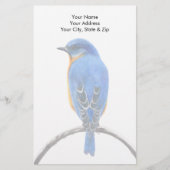 Bluebird Briefpapier (Vorderseite)